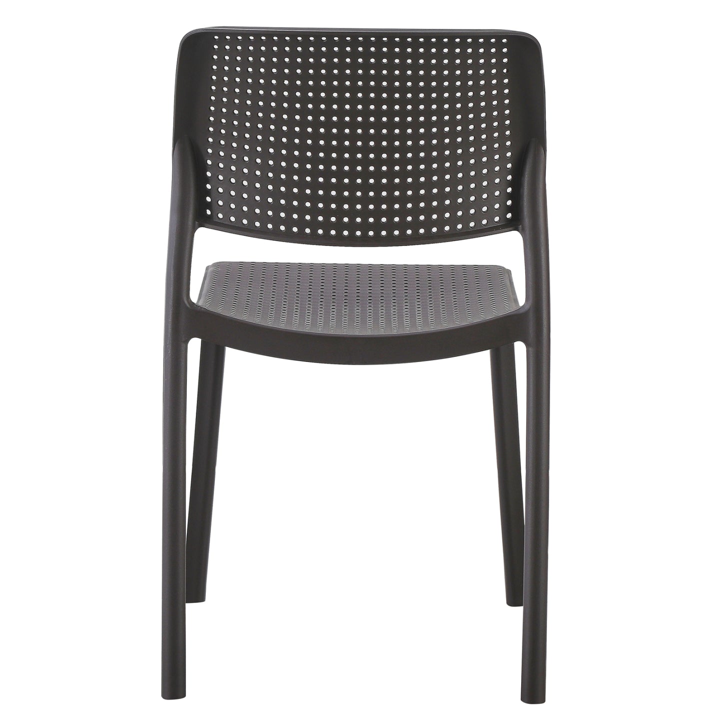 Chair Outdoor Comfee Hm6101.09 Polypropylene In Brown 41x57x82h Cm.