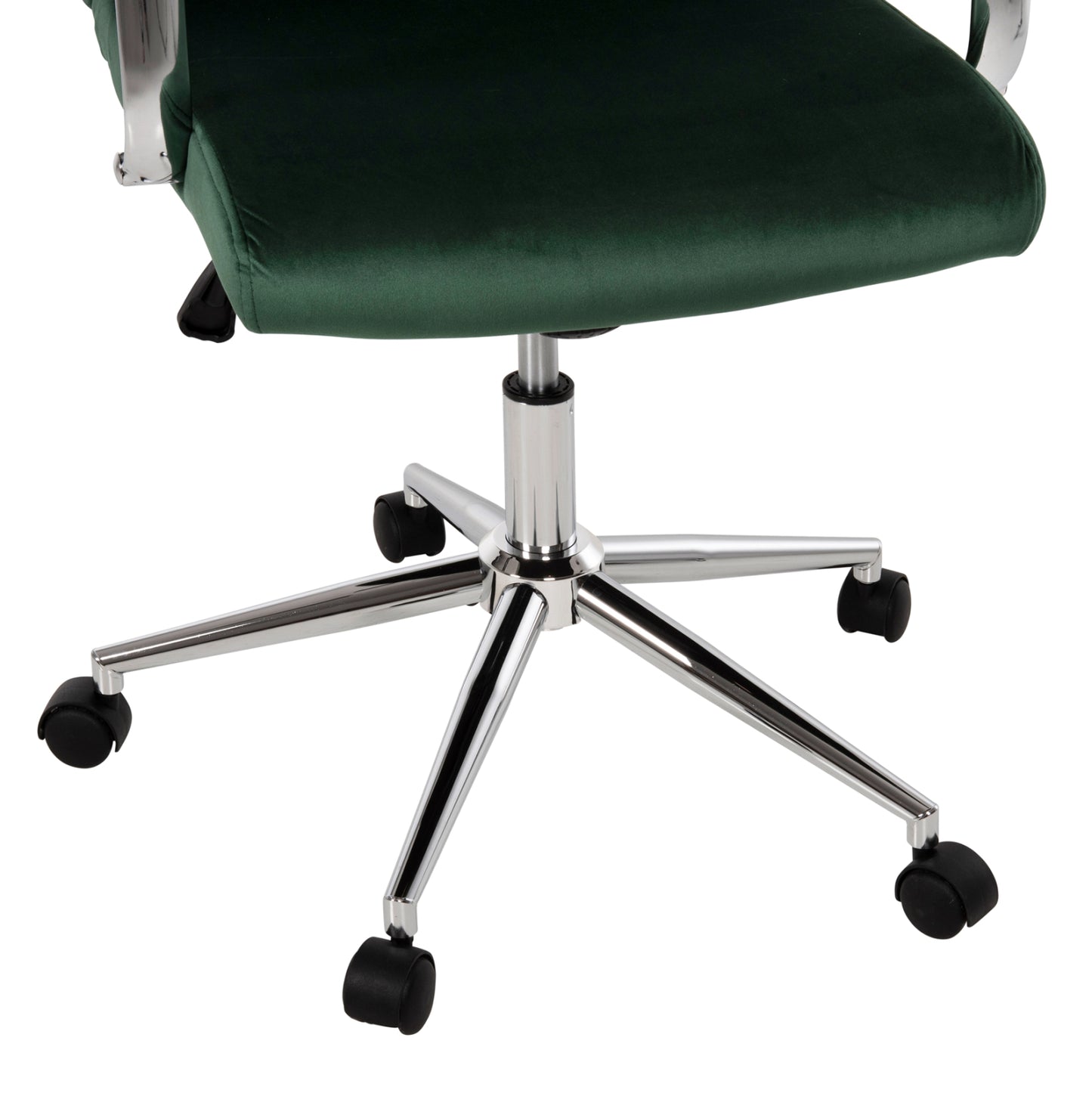 Office Chair Josef Hm1181.03 Cypress Green Velvet-inox Base 58x61x105-113hcm.
