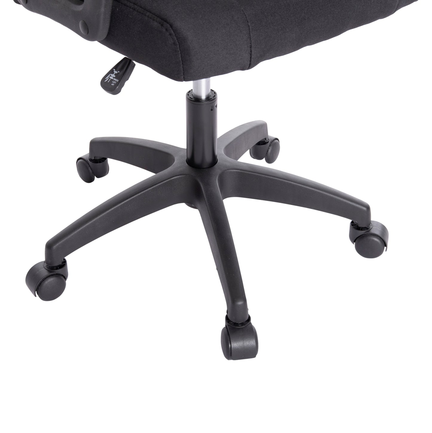 Office Chair Nimble Hm1199.11 Black Fabric-black Frame And Base 59x64x122hcm.