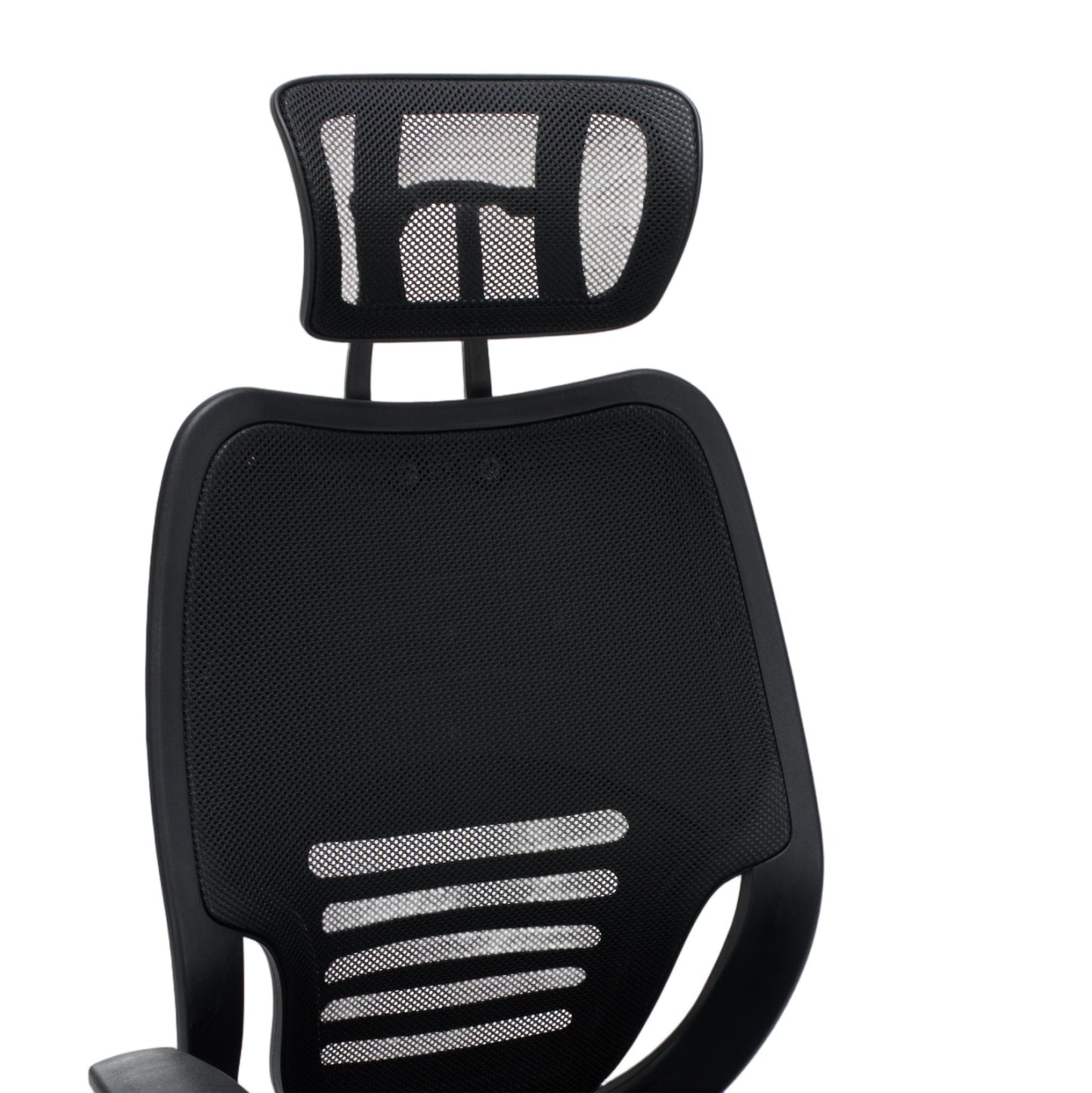 Office Chair Brief Hm1206.01 Black Mesh Fabric--chromed Base 63x64x122hcm.