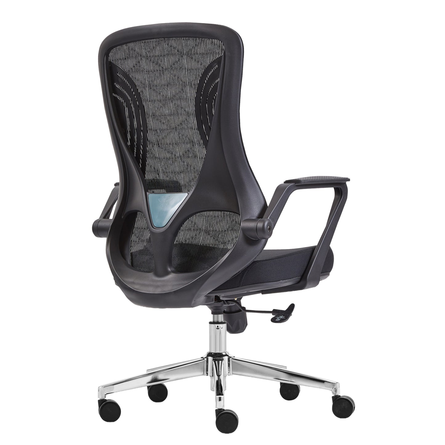 Office Chair Decifer Hm1212.01 Black Mesh Fabric--chromed Base 61x60x110hcm.