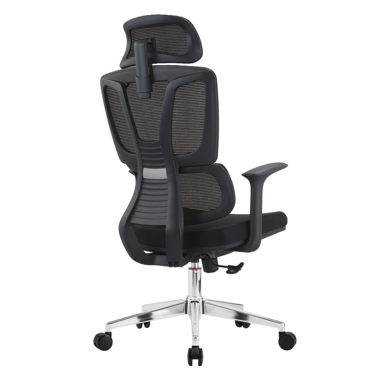 Office Chair Taskmaster Hm1216.01 Black Mesh Fabric--chromed Base 69x65x125hcm.