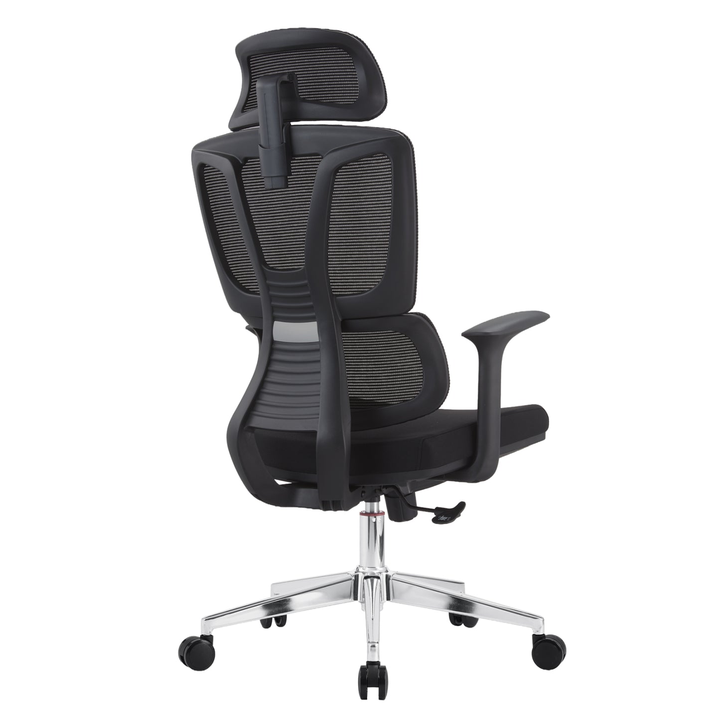 Office Chair Taskmaster Hm1216.01 Black Mesh Fabric--chromed Base 69x65x125hcm.