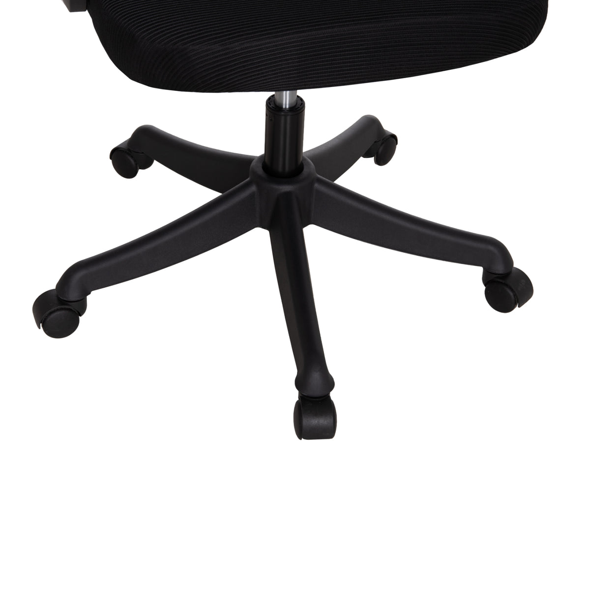 Office Chair Frantic Hm1224.01 Black Mesh & Polypropylene 60x66x130hcm.