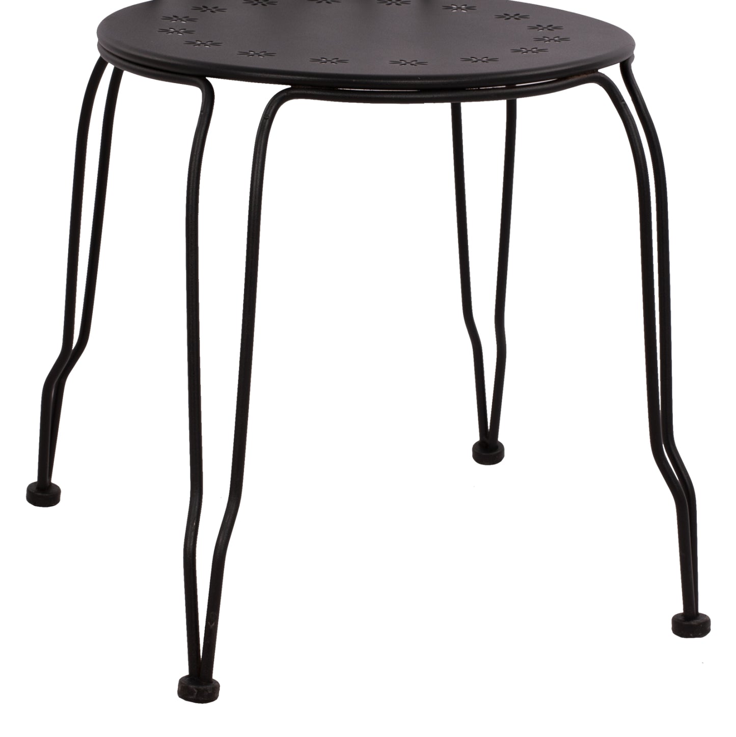 Chair Metallic Amore Black 42x48x90 Cm. Hm5007.11