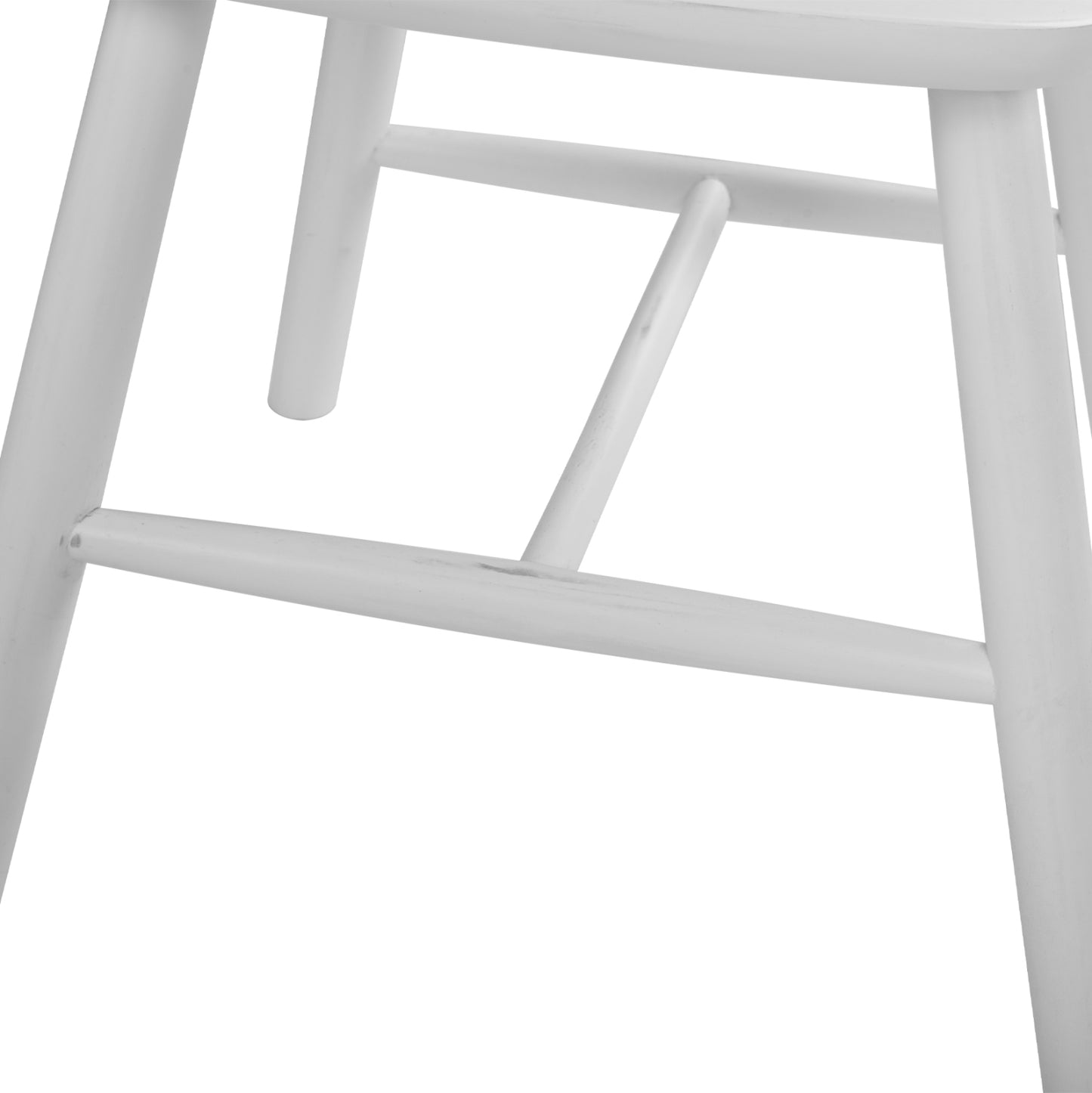 Dining Chair Lucien Hm8645.03 Beech Wood In Antique-white 48x54x86Η Cm