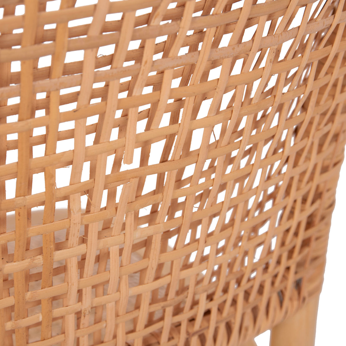 Wooden Chair With Rattan In Natural Shade Hm8752.01 49x54x89cm
