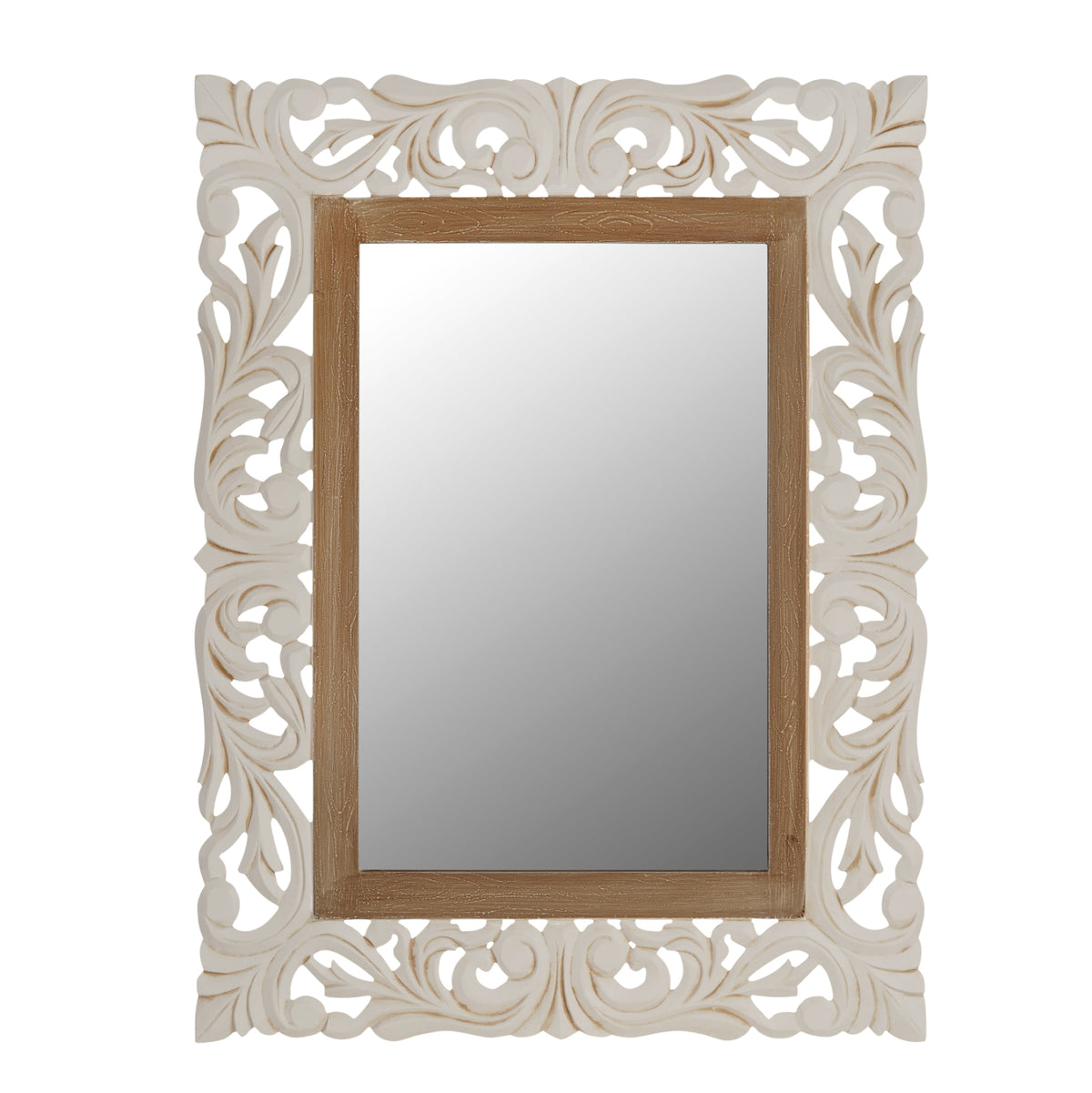 Mirror Priamo Cream/brown Patina Hm7014.01 60x80