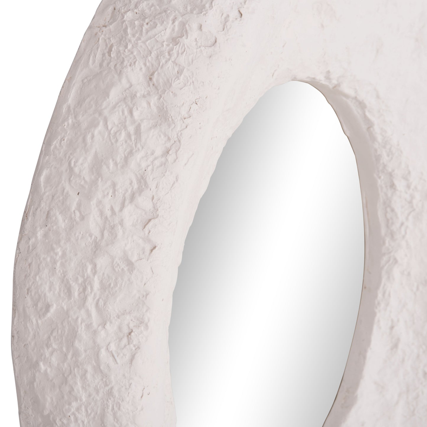 Wall Mirror Riffe Hm4695.02 Fiber Cement In White 60x13x85hcm