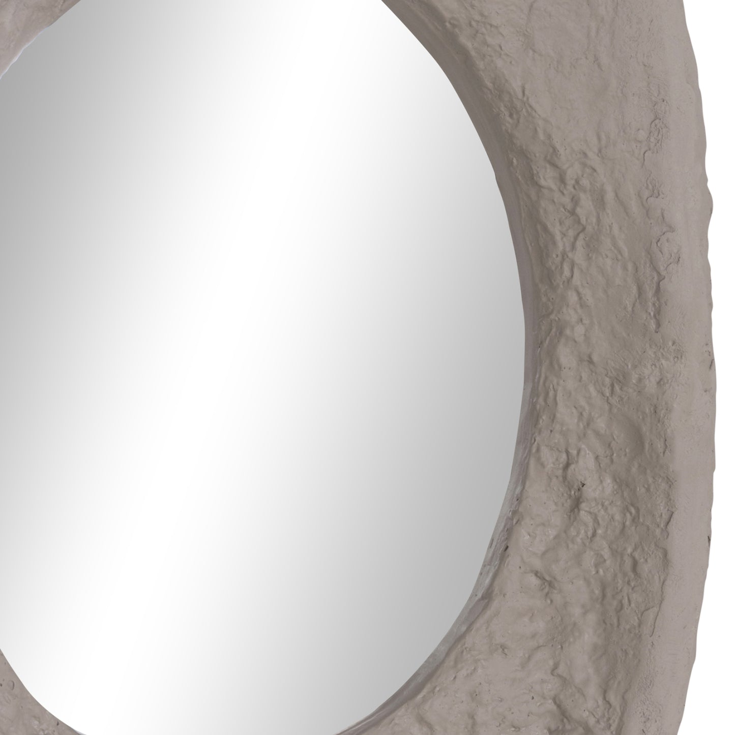 Wall Mirror Riffe Hm4695.03 Fiber Cement In Grey 60x13x85hcm