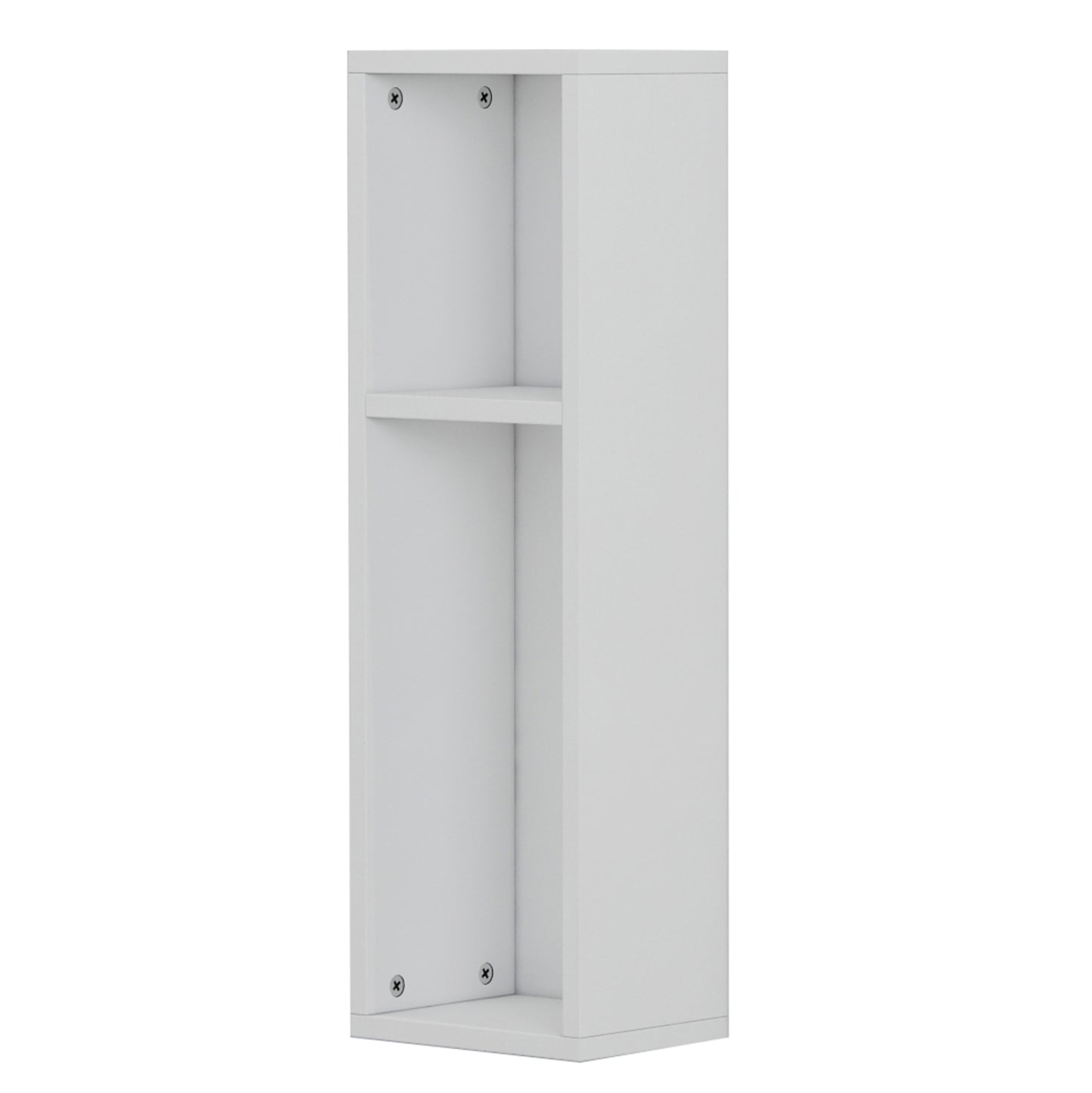 Wall Bedside Stand Bonen Hm8936.11 Melamine In White 20x15x65hcm.