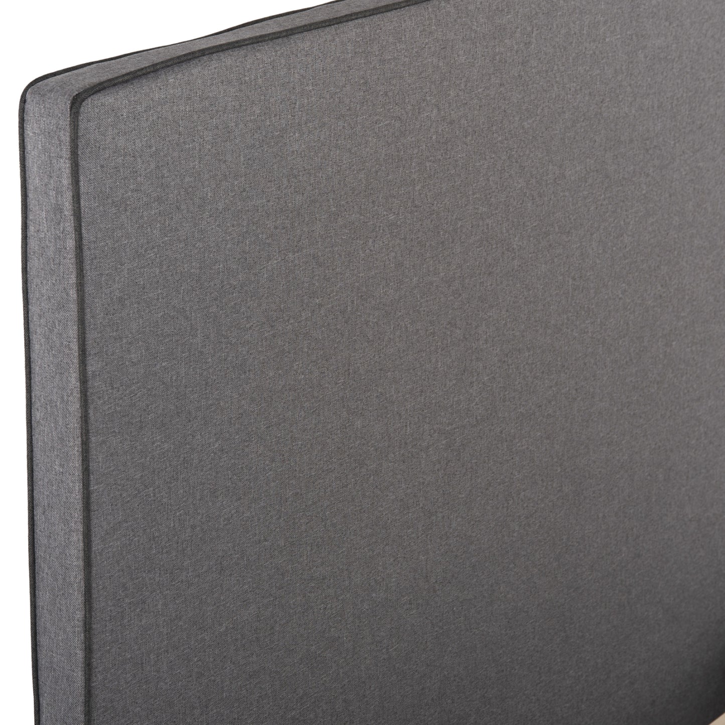 Bed Maylin Hm598.10 Grey Fabric & Dark Grey Rail For Mattress 120x200cm.