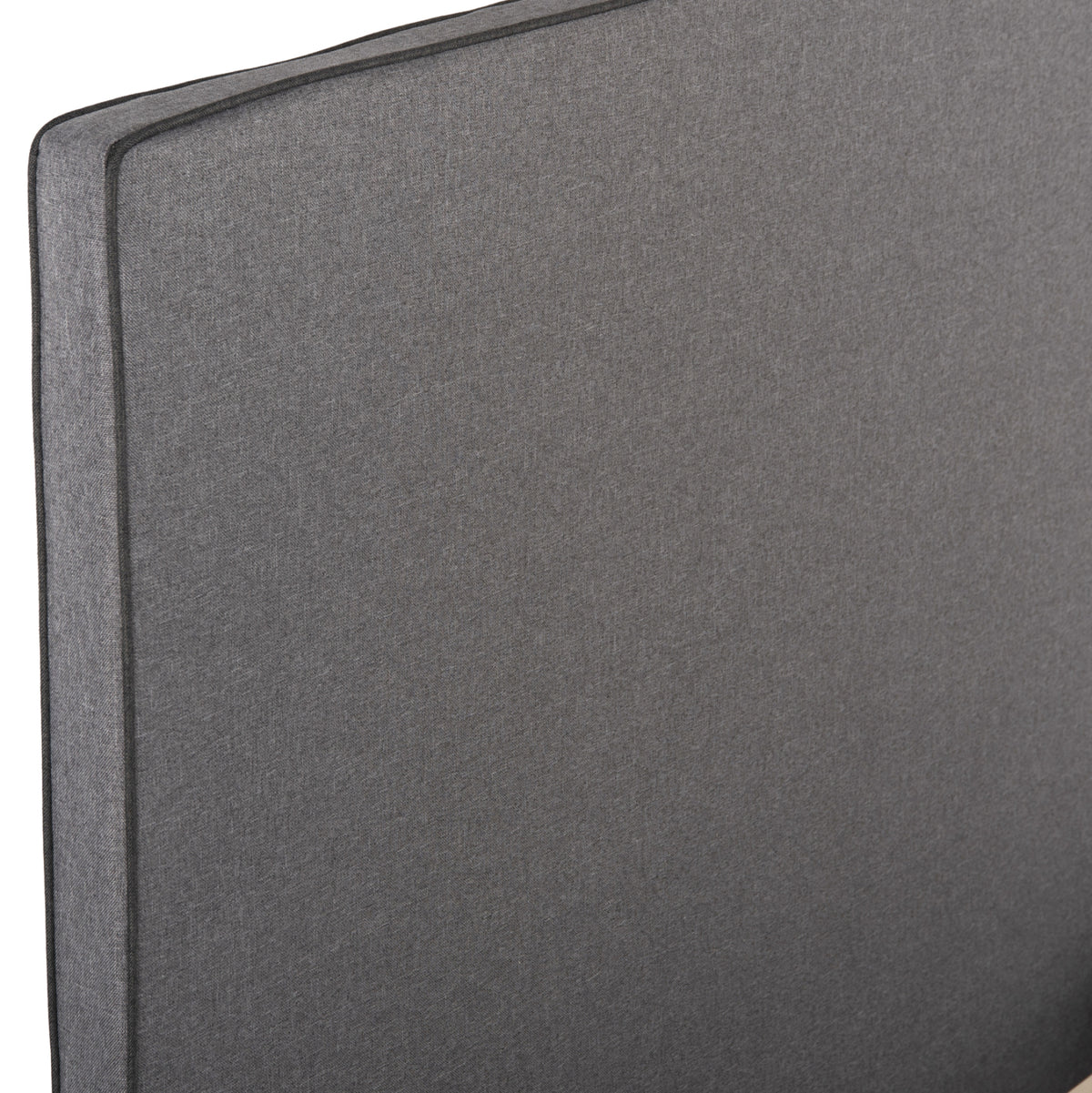 Bed Maylin Hm598.10 Grey Fabric & Dark Grey Rail For Mattress 120x200cm.