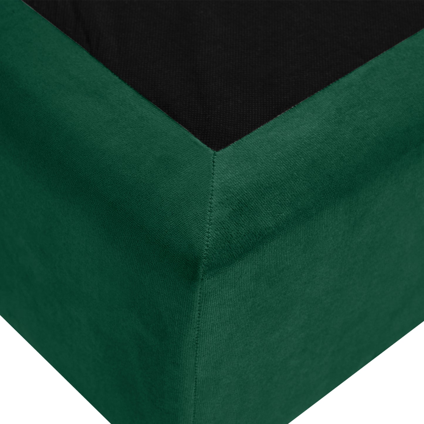 Hm637.13 Bed Dolores, Cypress Green Velvet, 150x200