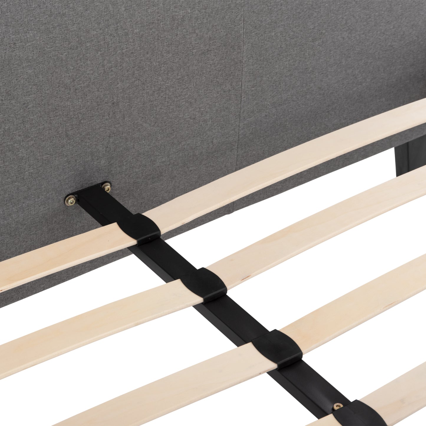 Gray Fabric Bed Hm553.11 For Mattress 150x200 Ek.