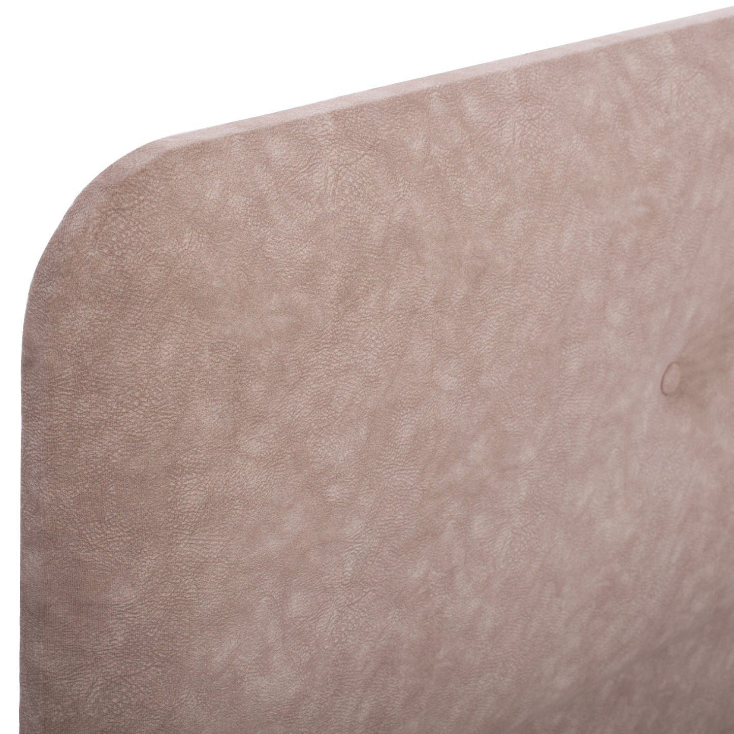 Bed Hm648.22 Dolores, Beige Nubuck-type Fabric, 120x200