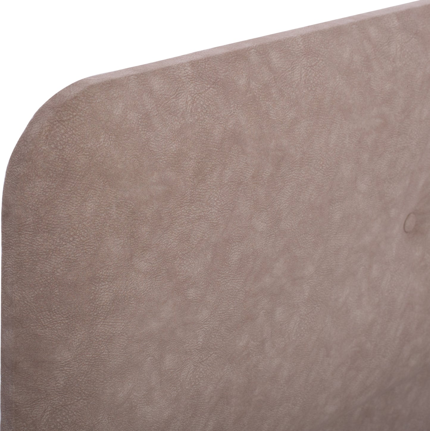 Hm631.22 Bed Dolores, Storage Space, Beige Fabric, 160x200