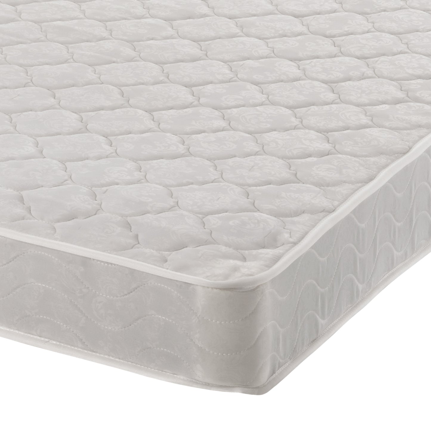 Bed With Mattress Becca Hm21283.01 White Pu--for Mattress 150x200cm