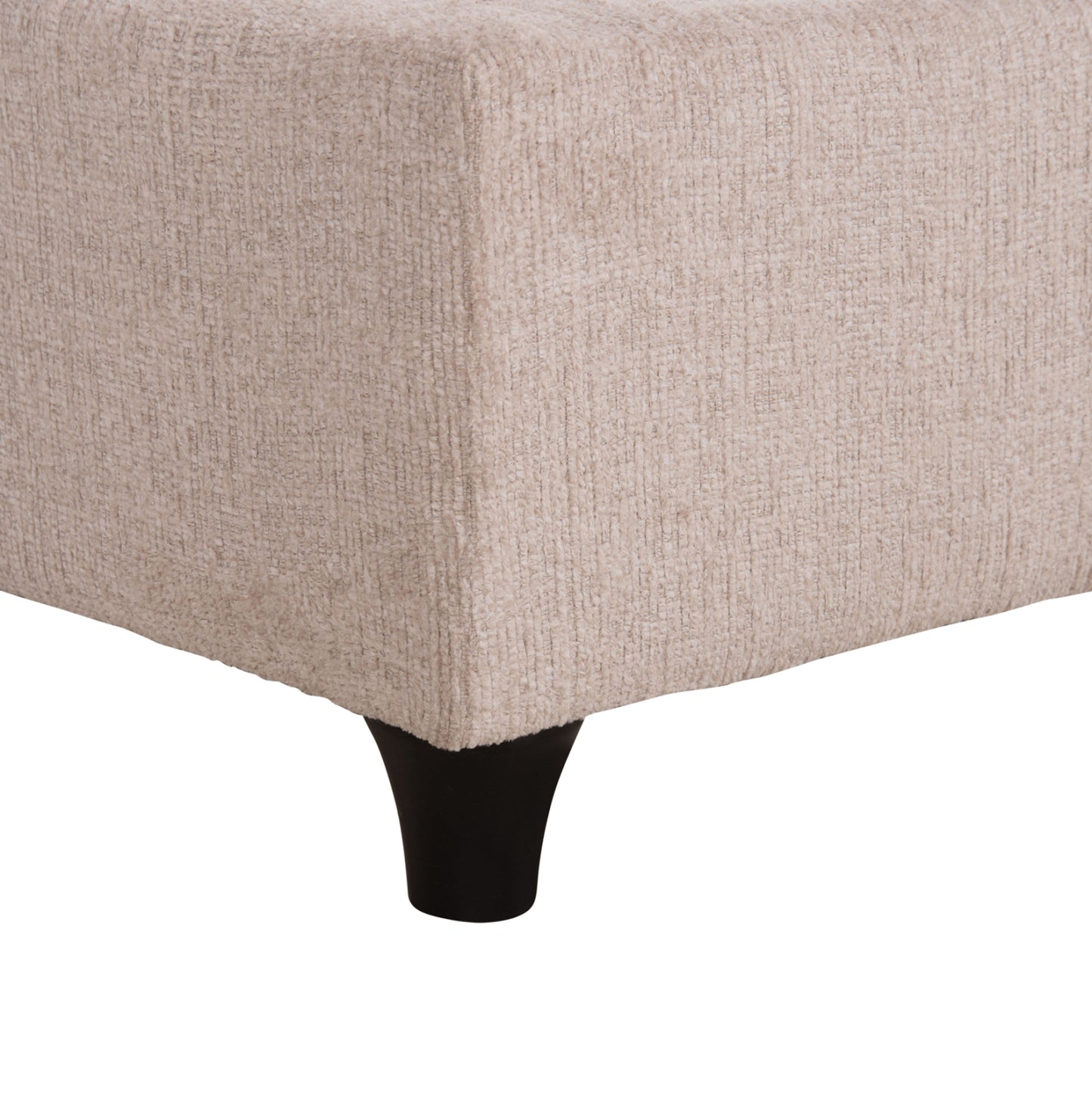 Single Bed Milo Hm652.32 Teddy Fabric In Beige- For Mattress 90x200cm