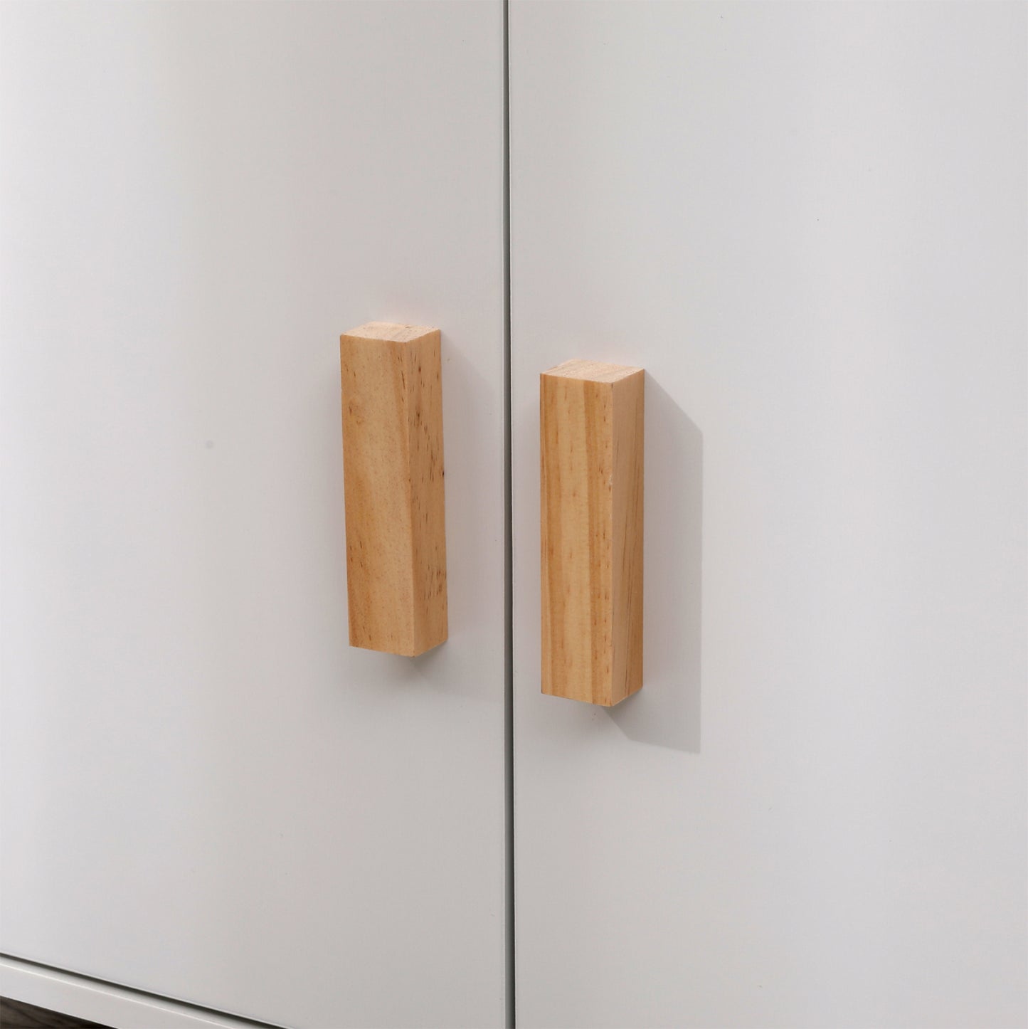 Kids' Hanger With Cabinet Paschal Hm2495.03 Melamine-pine Wood 76x44x170hcm.