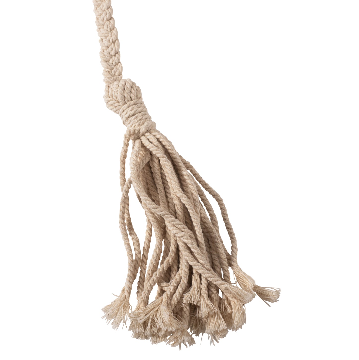 Macrame Hammock Hm9346 Beige 200Χ100 Cm