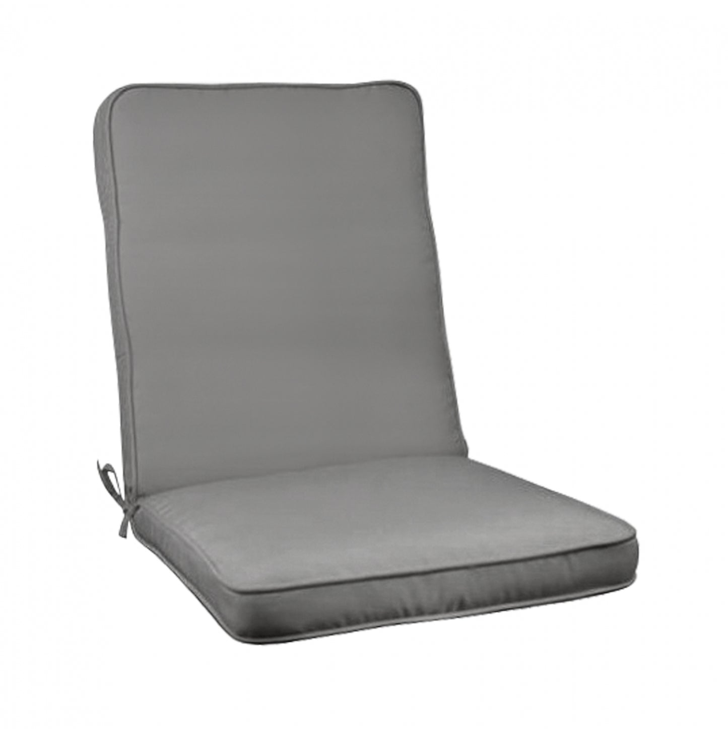 Pillow For Chair With Back Polyester Chios Grey Hm11238.10p 117(45+72)x45x5cm