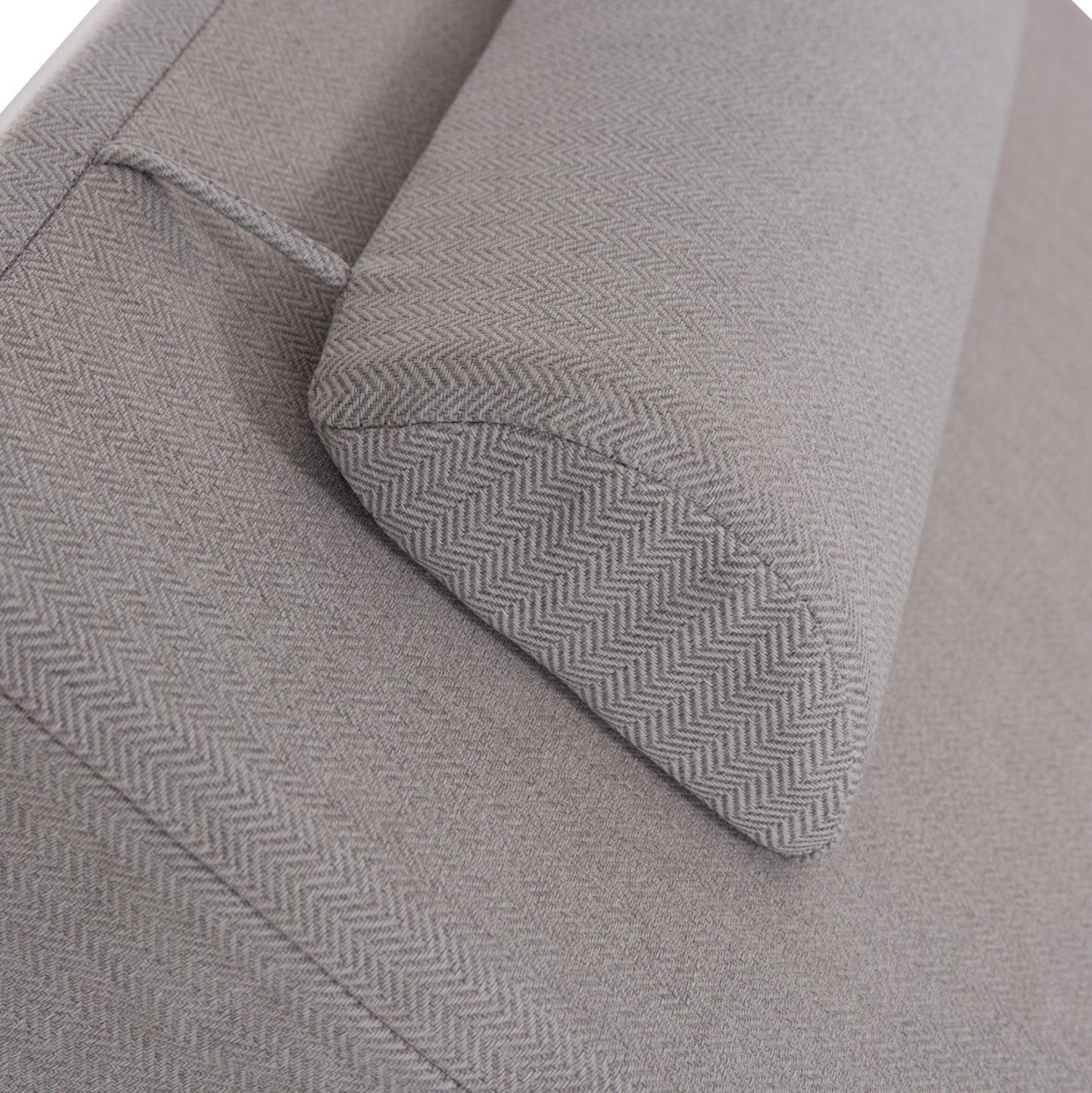 Sunlounger Cushion Kihei Hm21124 Olefin In Herringbone With Foam Filling 195x70x21hcm.