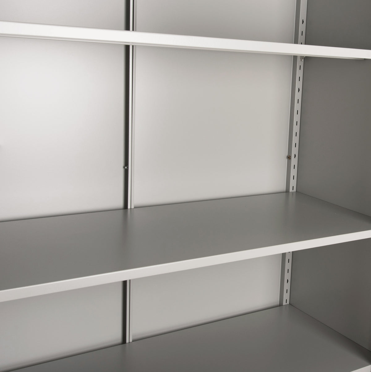Wardrobe Metallic With Legs Clod Hm11998 2-leaf With Divider---grey 90Χ40Χ190hcm.