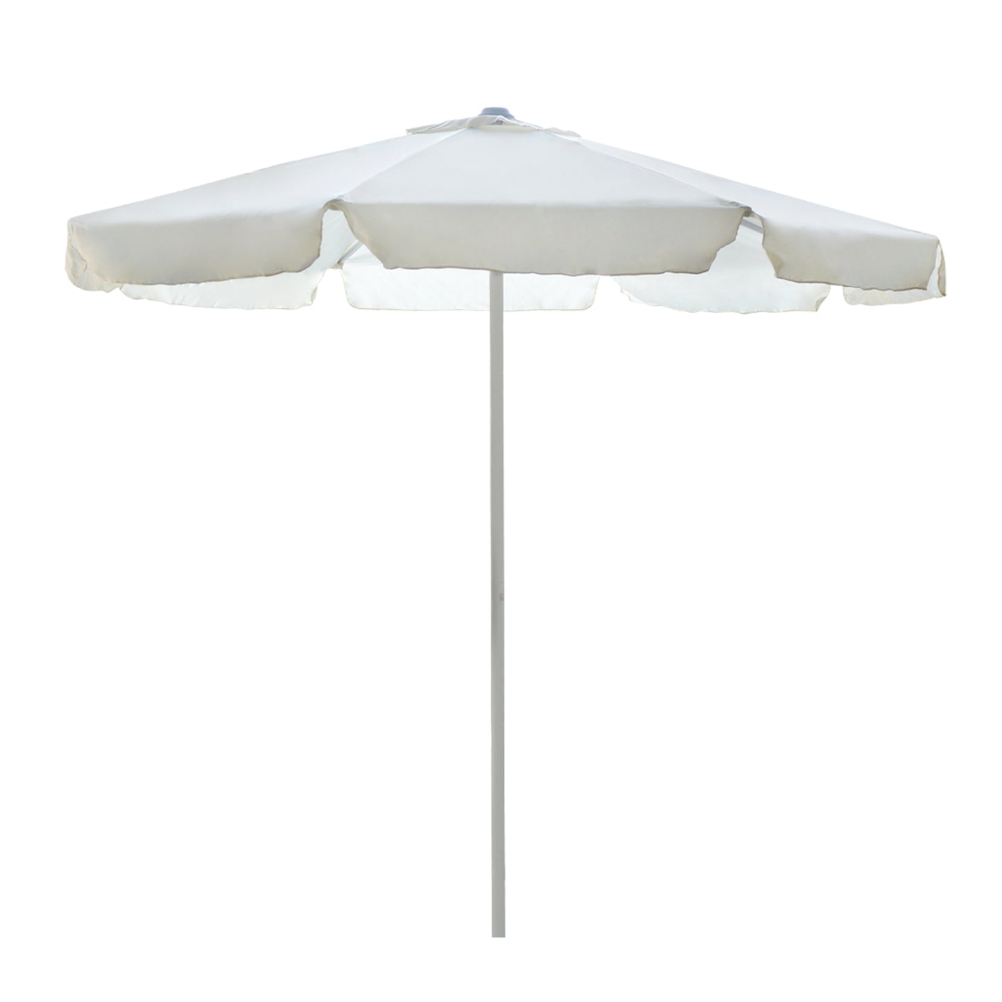 Professional Umbrella 2.35m Cream Color One Piece Tube Hm6000.01