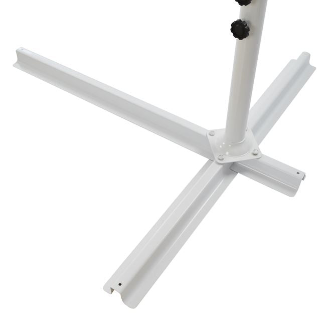 Hanging Umbrella D300x237cm. Rounded With 4 Legs At The Base Hm6008