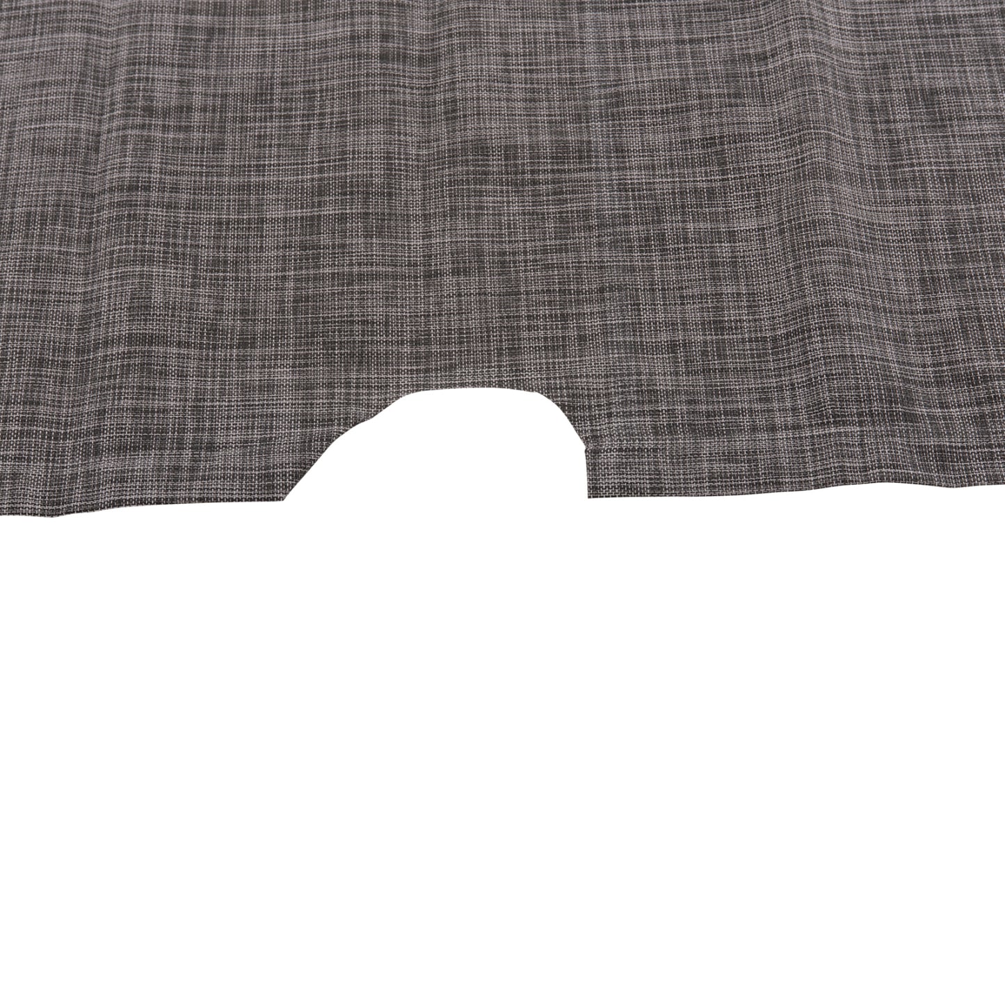 Replacement Textilene Cover Hm5072.10 600gr/m2 2x1 For Classic Sunbeds In Grey