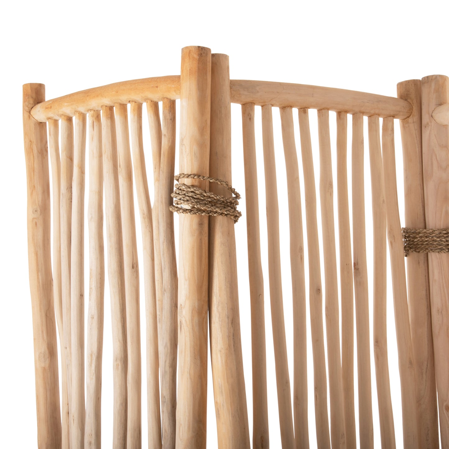 Divider With 5 Leafs Zendor Hm4320 Teak Branches In Natural 216-275x180hcm.