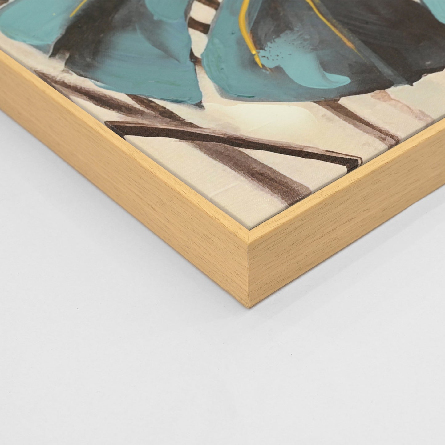 Wall Painting Tropico Hm4542 Beige Ps Frame-printed Canvas 62x4,5x82hcm.