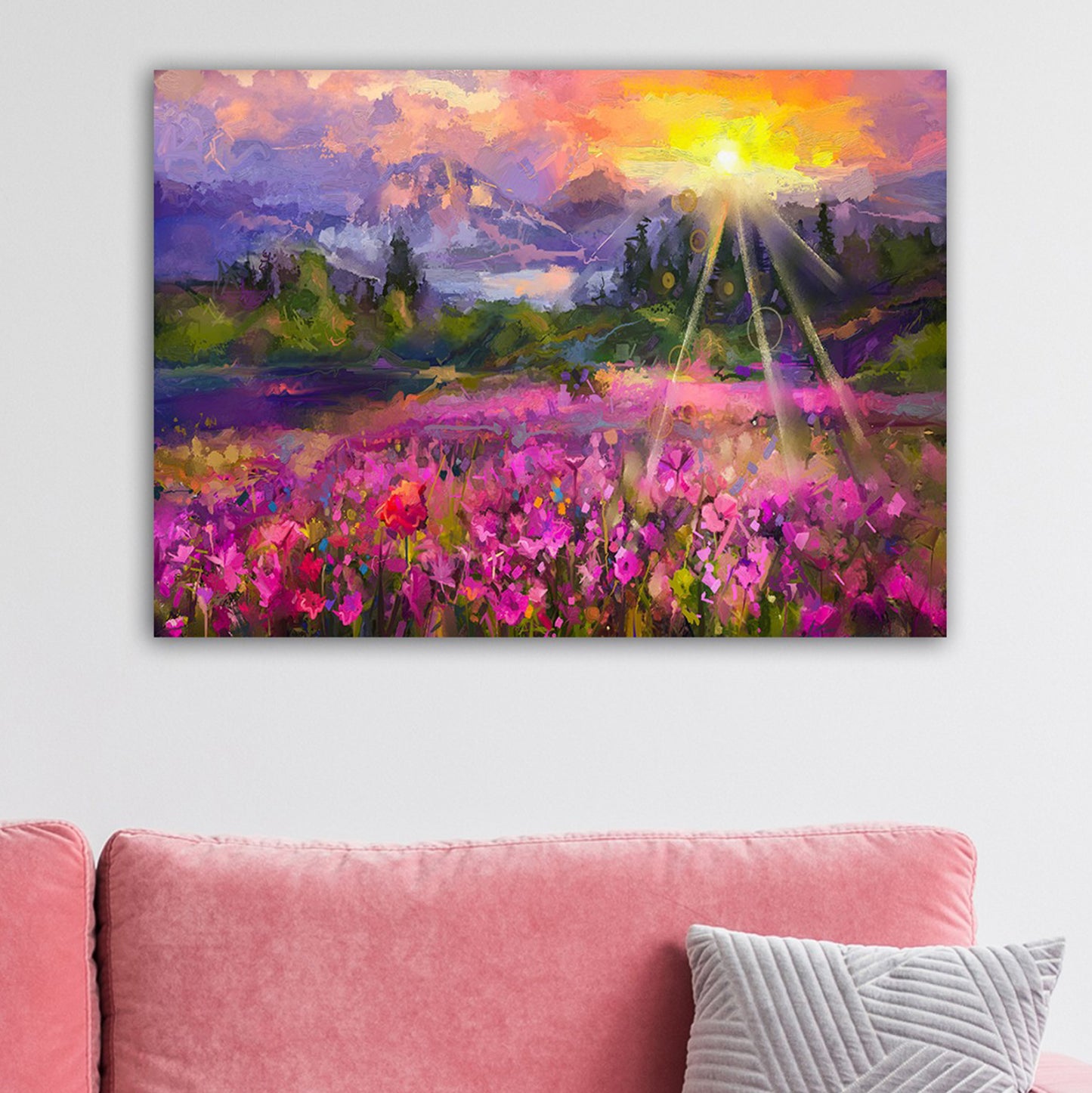 Wall Painting Series Gobi Hm4762 Printed Canvas 70x3(thickness)x50hcm.