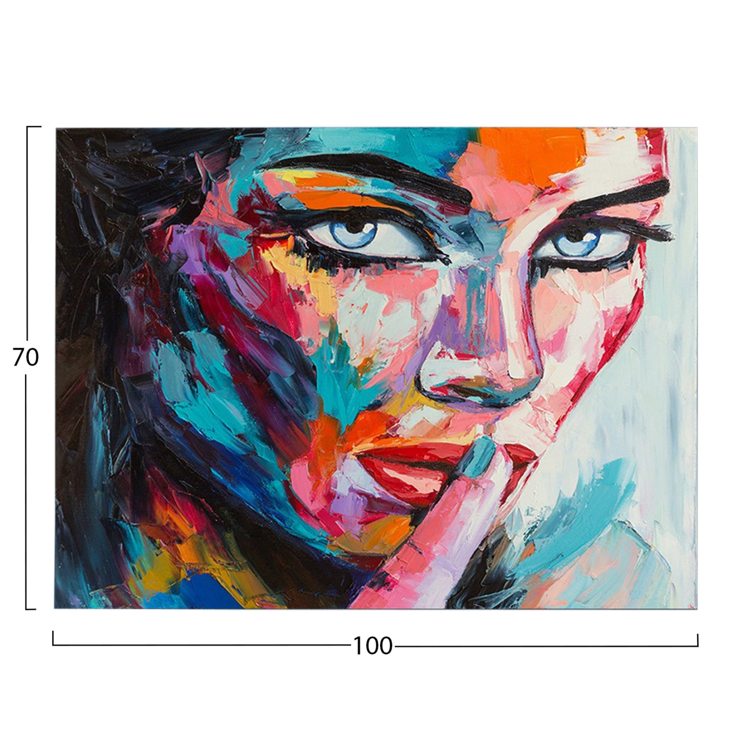 Wall Painting Series Gobi Hm4778 Printed Canvas 100x3(thickness)x70hcm.