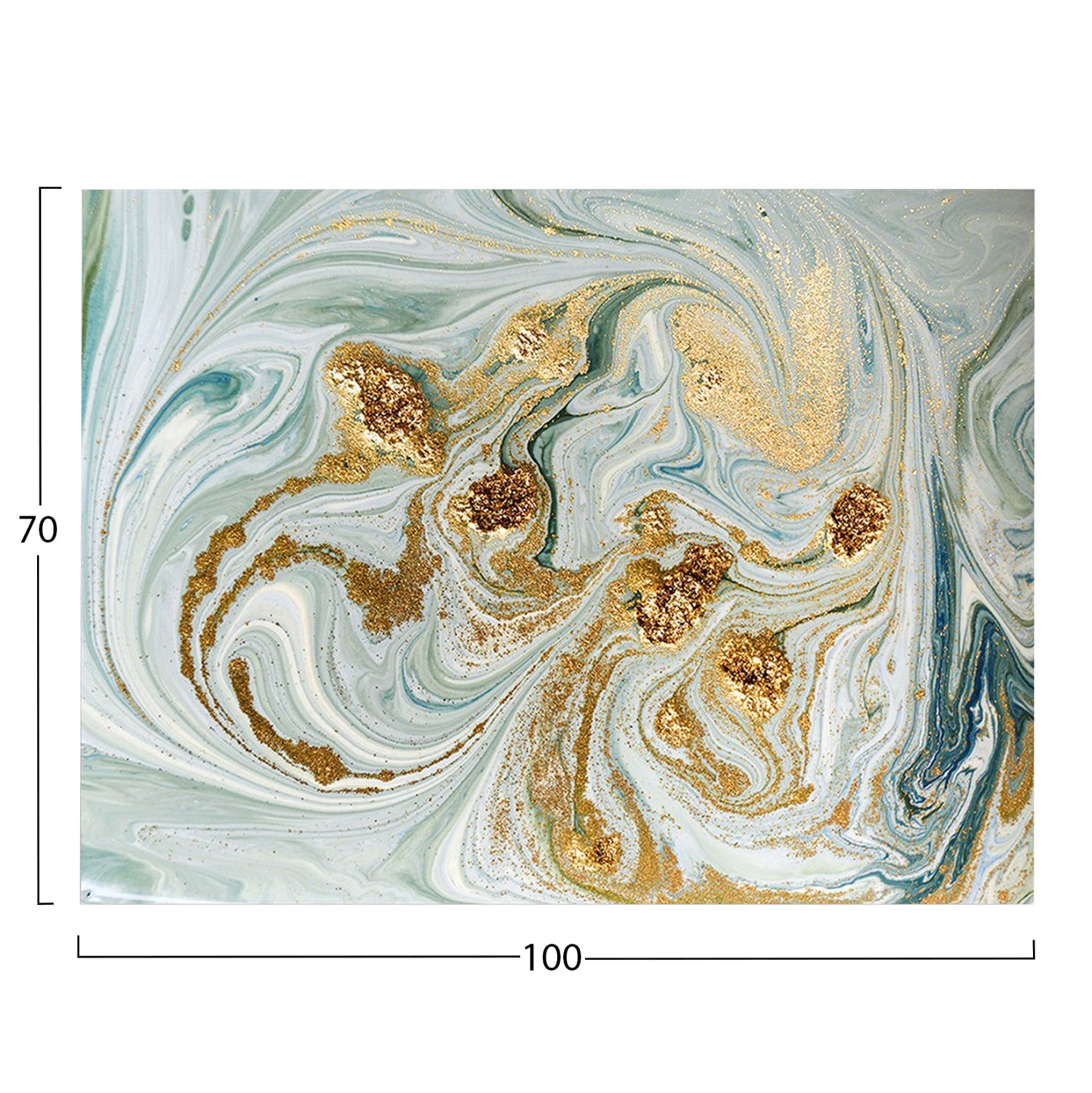 Wall Painting Series Gobi Hm4779 Printed Canvas 100x3(thickness)x70hcm.