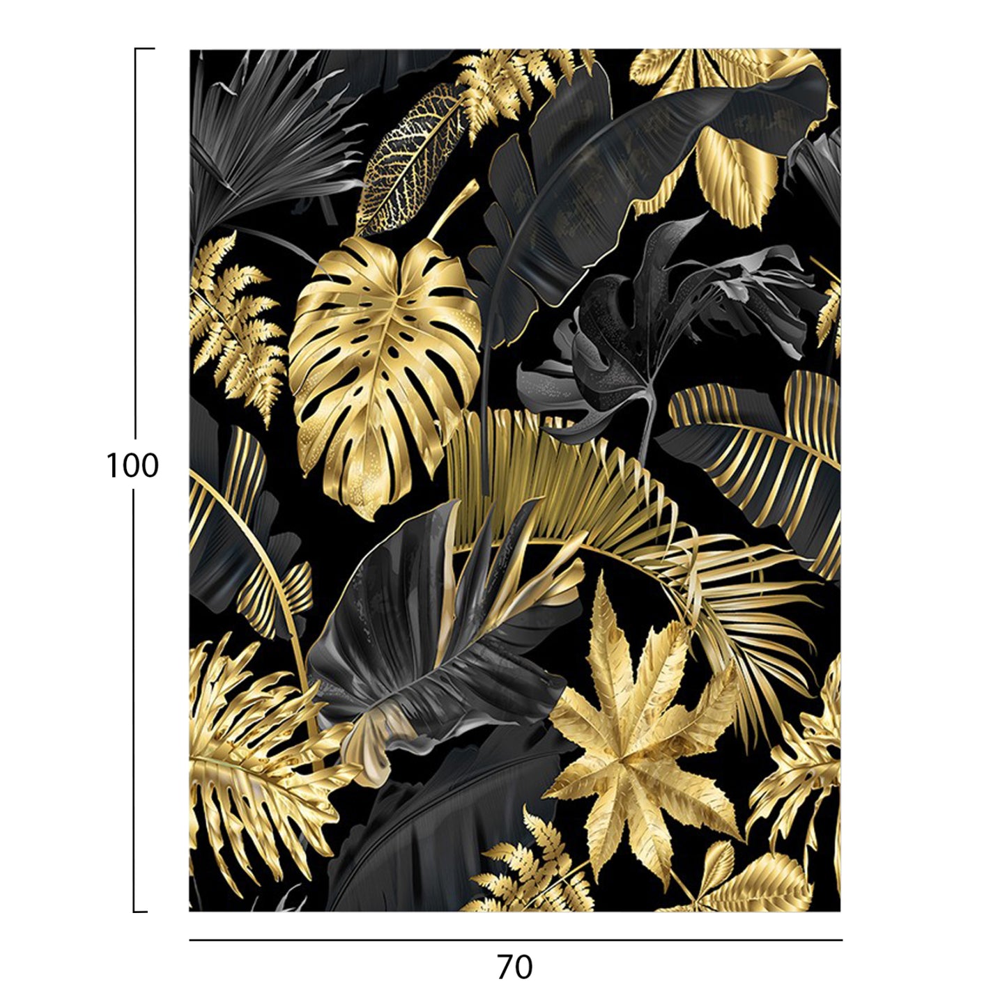 Wall Painting Series Gobi Hm4781 Printed Canvas 70x3(thickness)x100hcm.