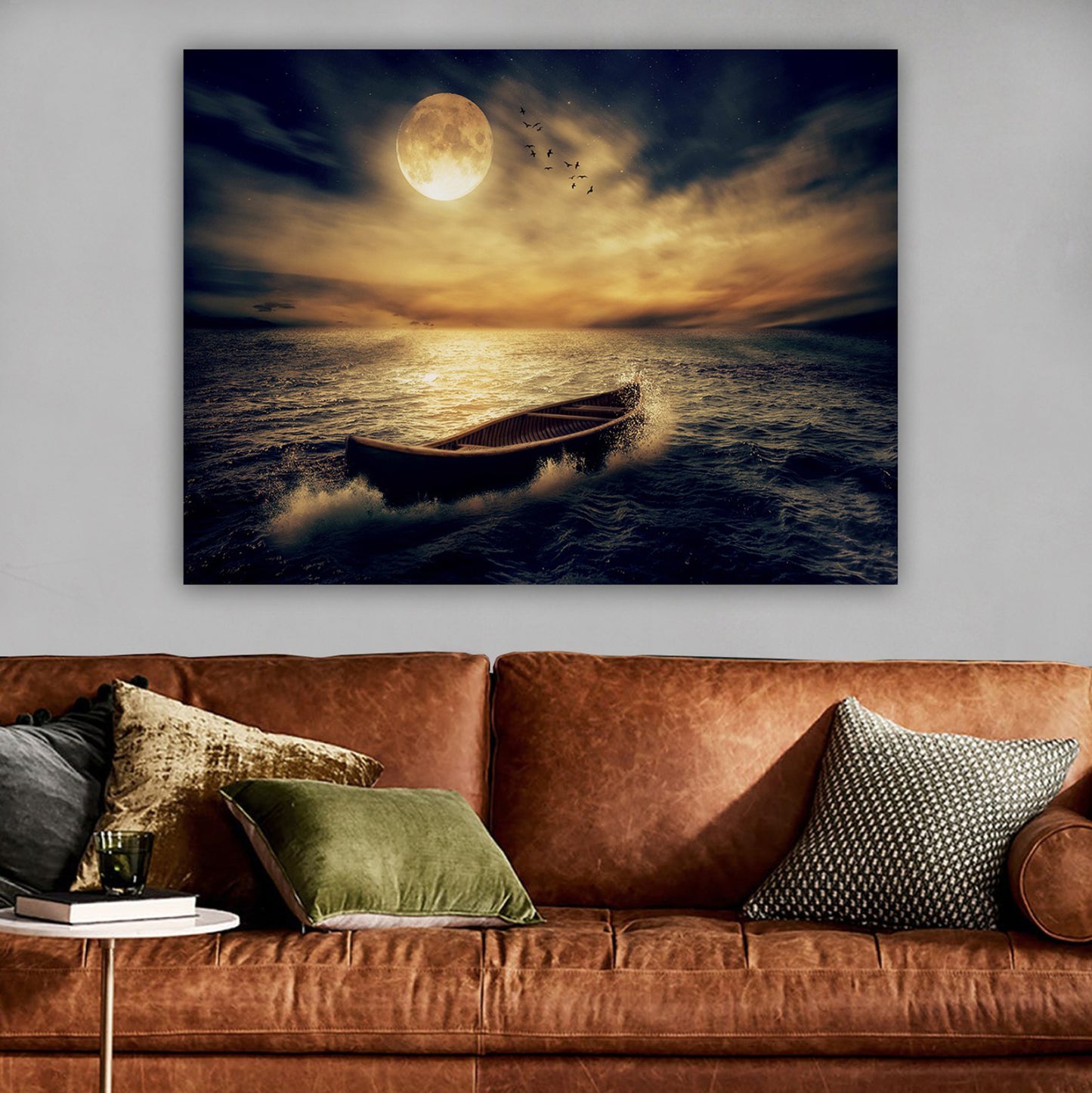 Wall Painting Series Gobi ΗΜ4785 Printed Canvas 100x3(thickness)x70hcm.