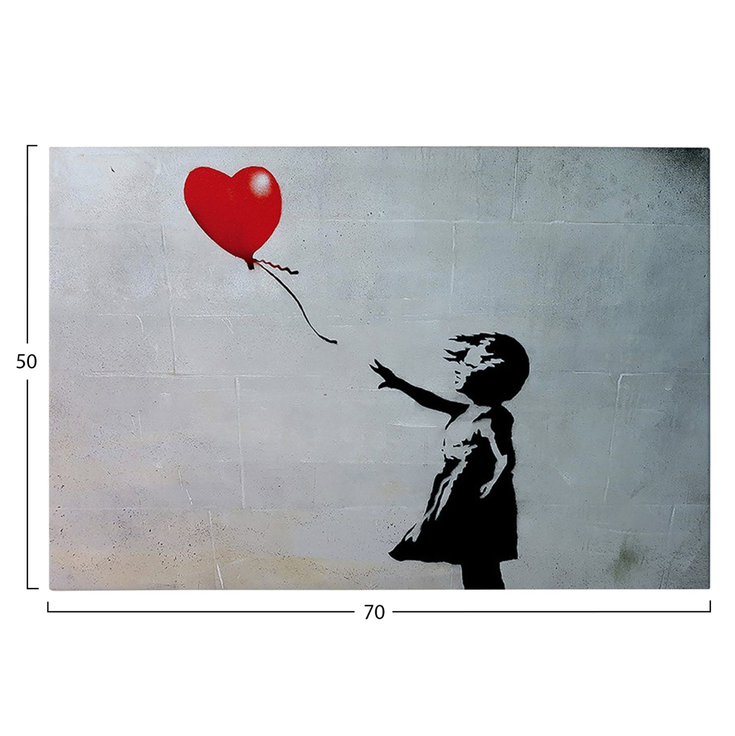 Wall Painting Series Gobi Hm4816 Printed Canvas 70x3(thickness)x50hcm.