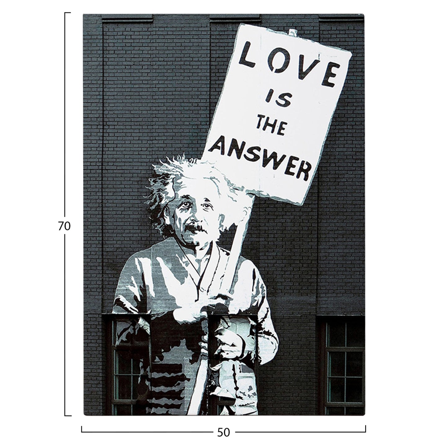 Wall Painting Series Gobi Hm4818 Printed Canvas 50x3(thickness)x70hcm.