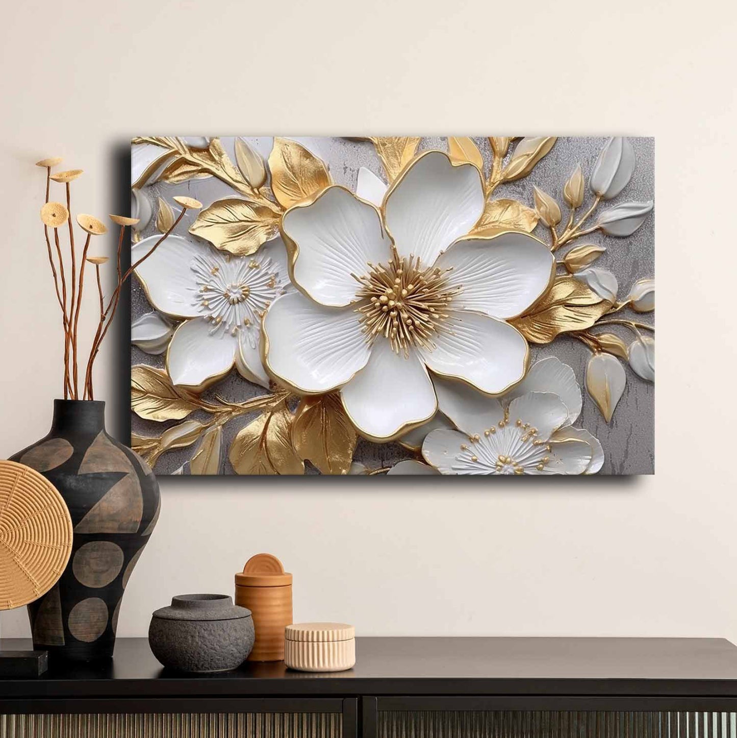Wall Painting Series Gobi Hm4846 Printed Canvas 70x2,8(thickness)x45hcm.