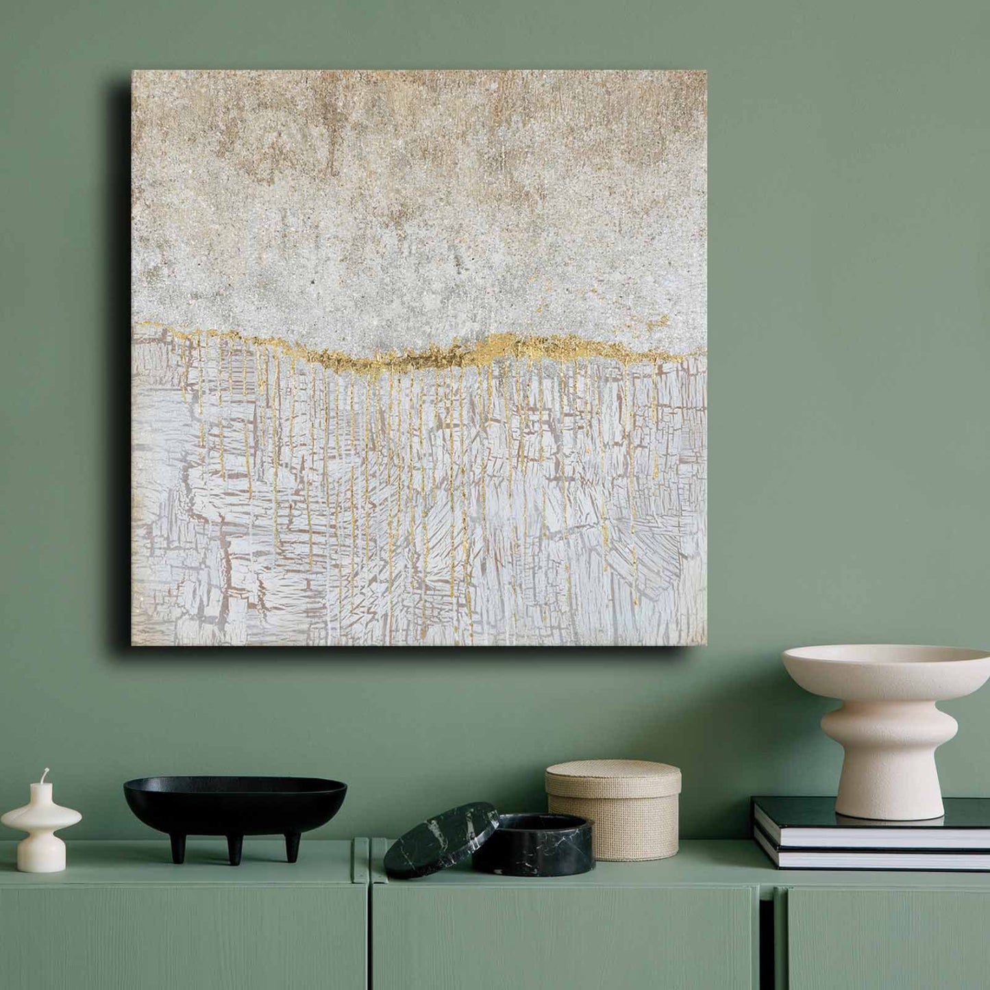 Wall Painting Square Series Gobi Hm4855 Printed Canvas 70x2,8(thickness)x70hcm.
