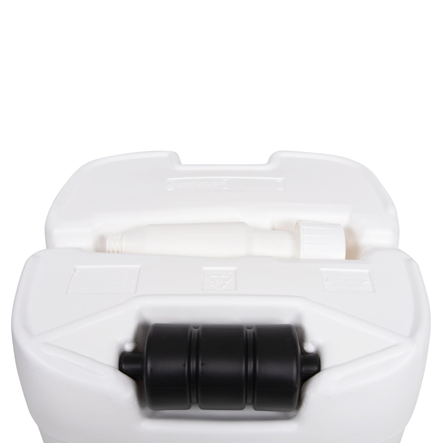 Plastic Umbrella Base With Wheel Solbas Hm6113.01 White Color-for Pole 33/50mm 46,5x23,5hcm.