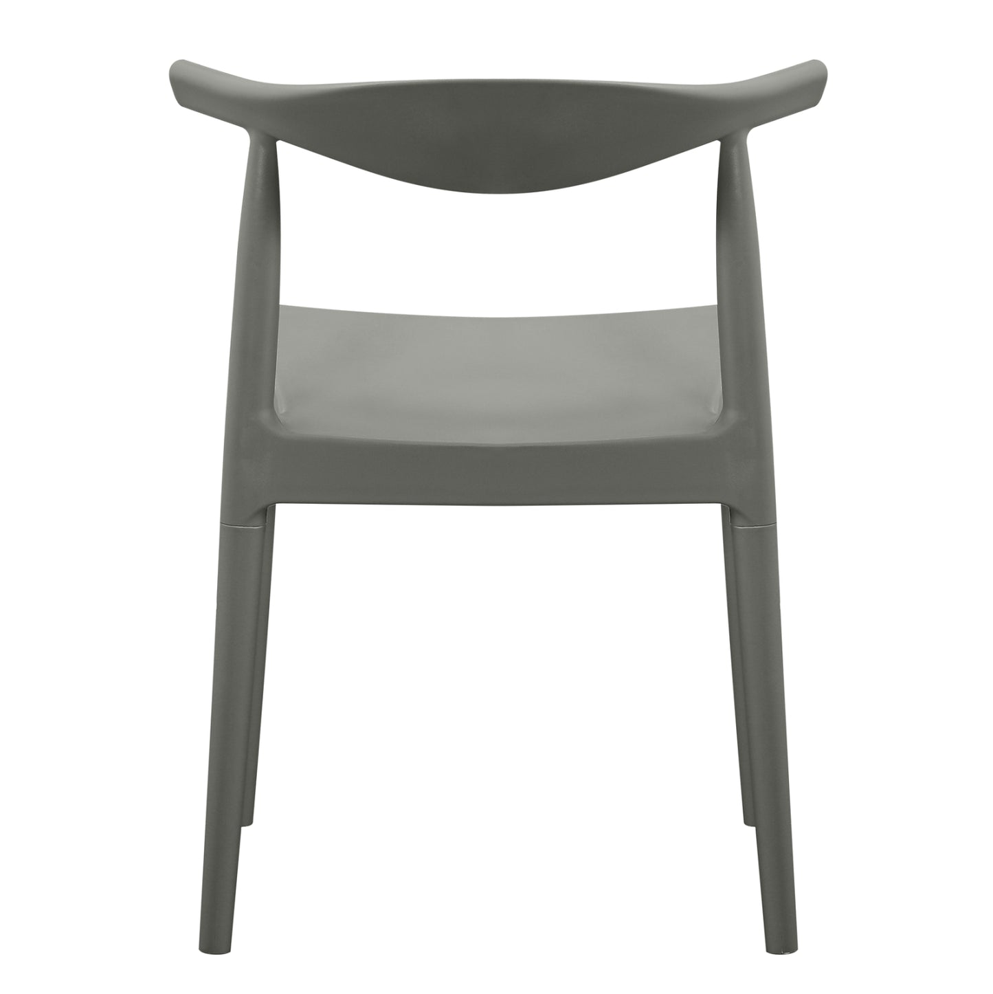 Outdoor Dining Chair Alor Hm6624.05 Polypropylene In Olive Green 47x55x74.5hcm.