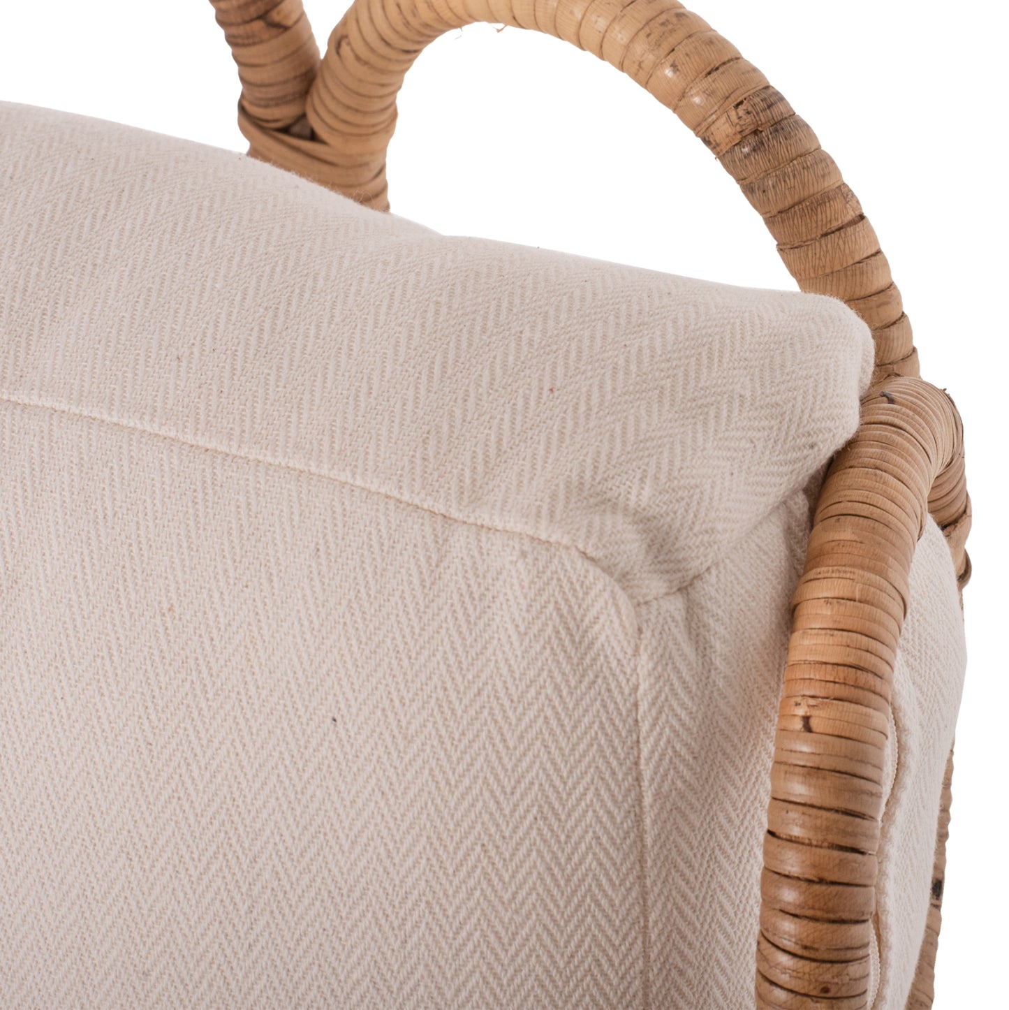 Αrmchair Ringer Fb99341 Rattan-metal Natural Color 65x69x86h Cm.