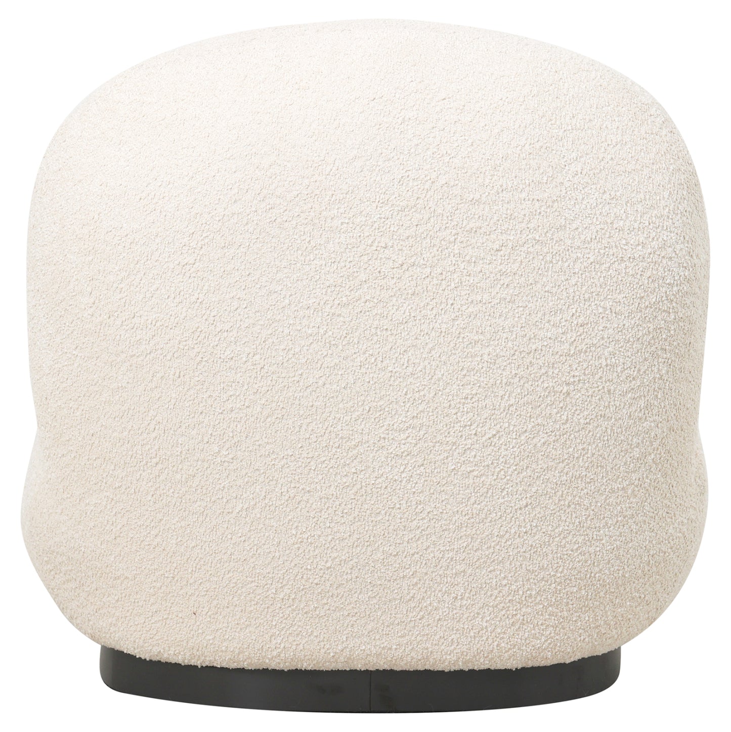 Armchair Beany Hm9591.06 Ecru Boucle Fabric 85x82x77hcm.
