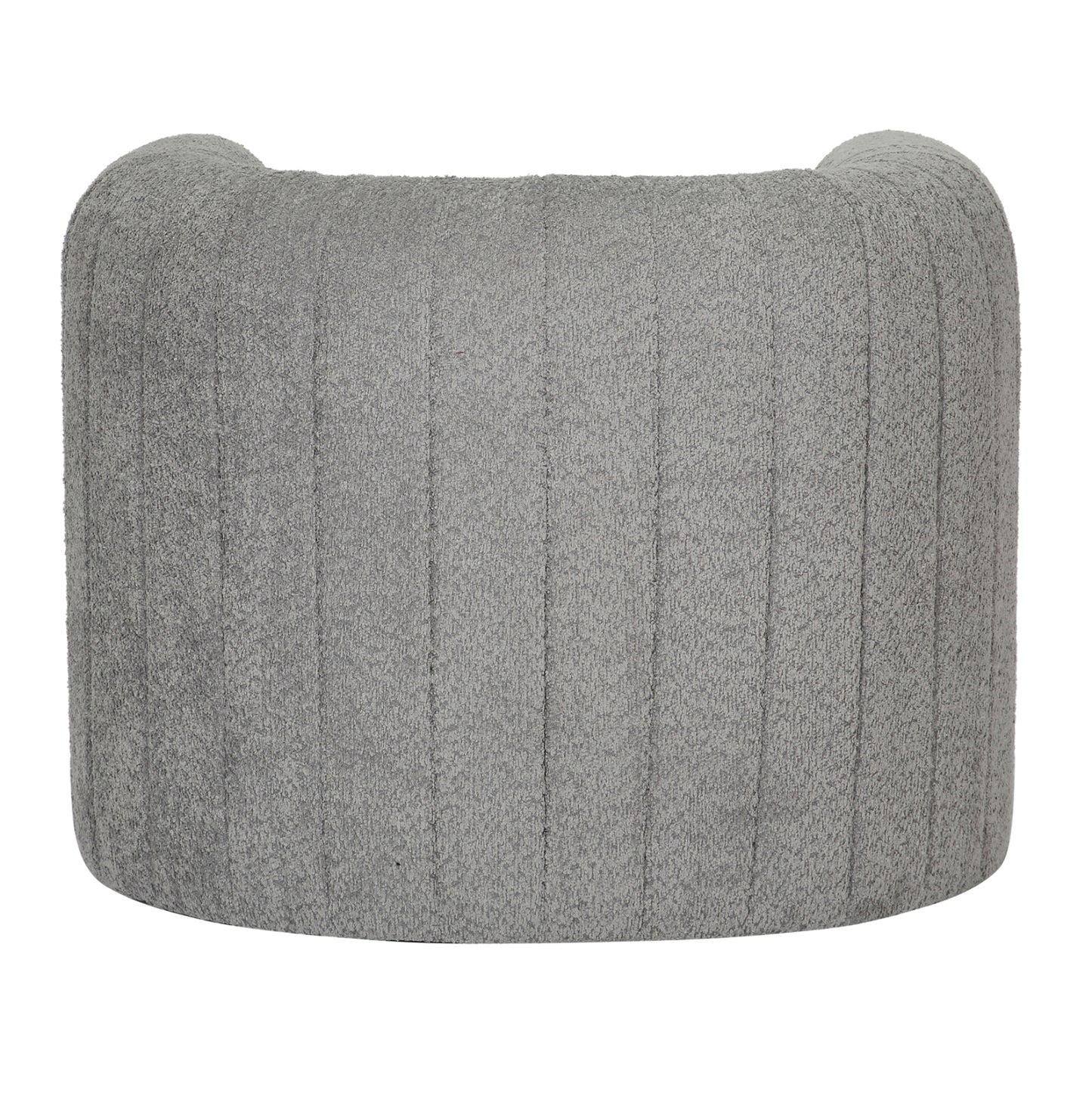 Armchair Riker Hm9682.01 Metal Frame-grey Boucle Fabric 92x74x69hcm.