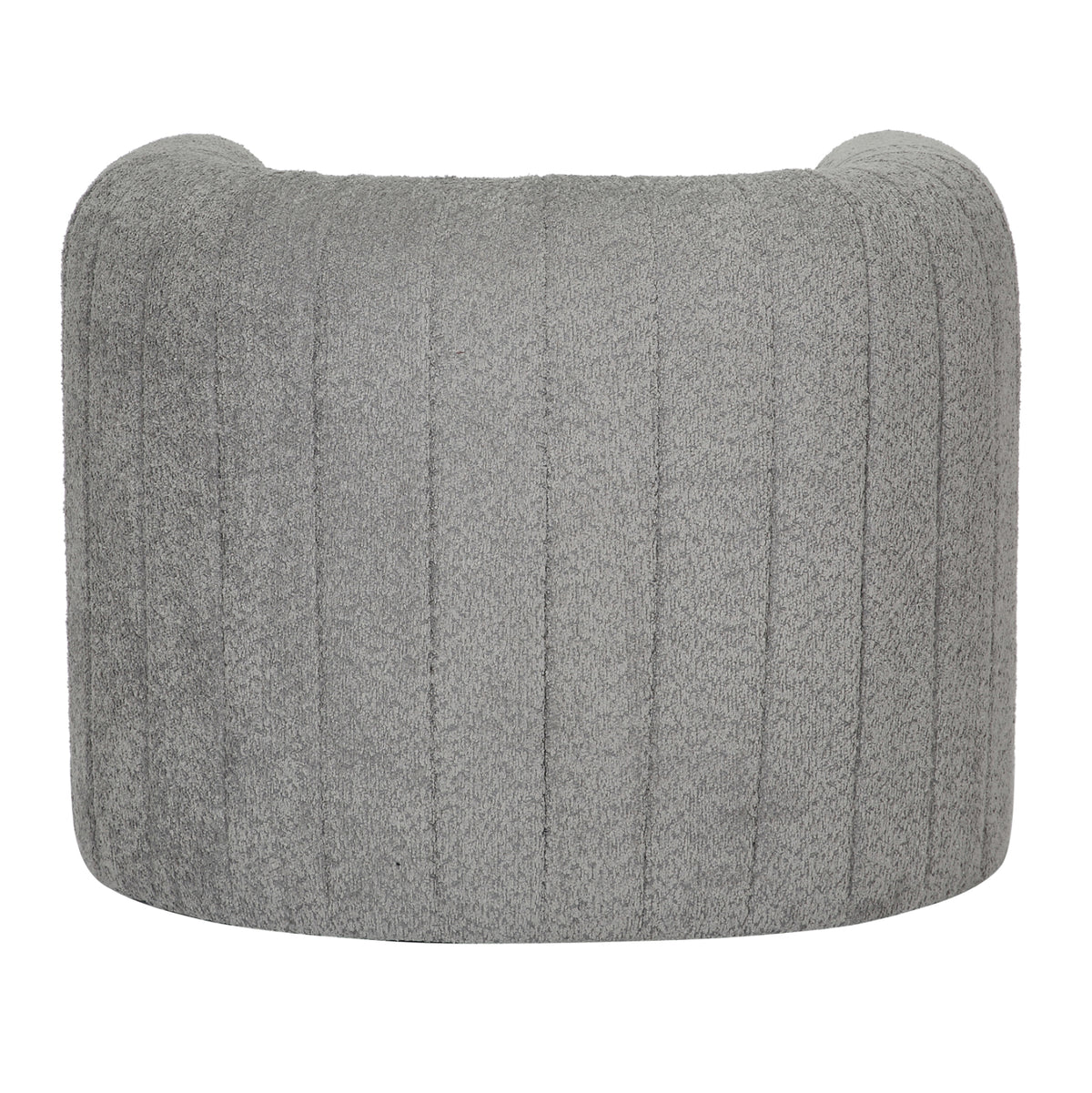 Armchair Riker Hm9682.01 Metal Frame-grey Boucle Fabric 92x74x69hcm.