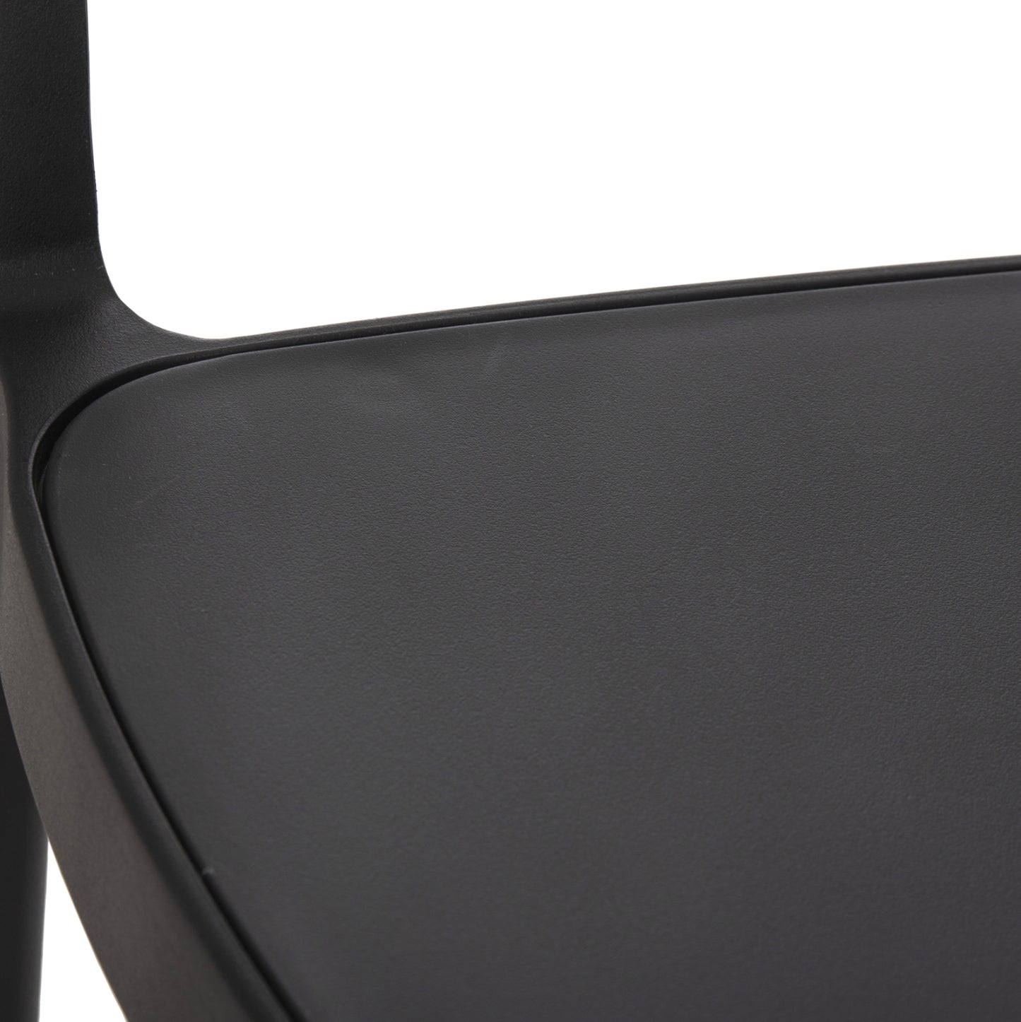 Armchair Polypropylene Eva Hm6155.02 Black With Beige Pp Rope 56.5x53x80hcm.