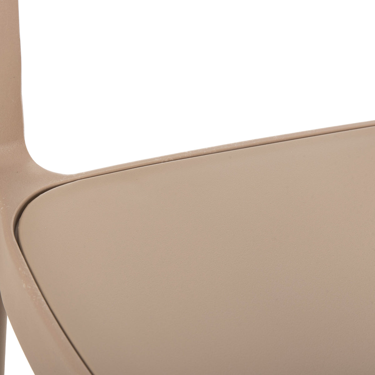 Armchair Polypropylene Eva Hm6155.03 Cappuccino With Beige Pp Rope 56.5x53x80hcm.